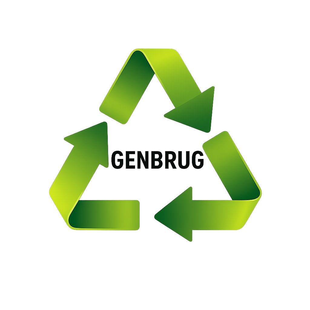 Genbrugs materialer fra MBR Service på Fyn 